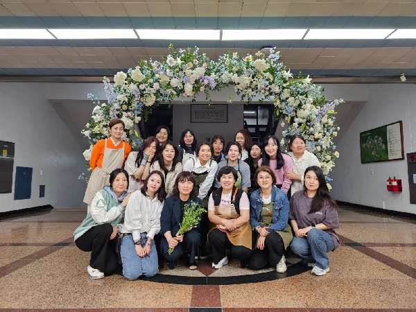화훼플로리스트과 성인학습자 수업활동  대표이미지